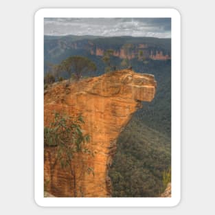Hanging Rock .. the long view Sticker